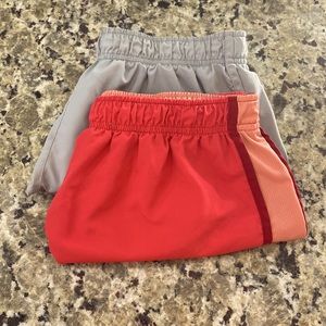 TWO PAIRS OF NIKE SHORTS!